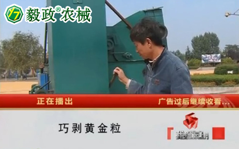 中央電視臺(tái)10套《我愛(ài)發(fā)明》之“巧剝黃金?！蹦ЯΠl(fā)明秀